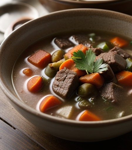 Vegetable Beef Soup recipe image