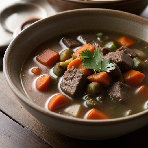 Vegetable Beef Soup recipe image