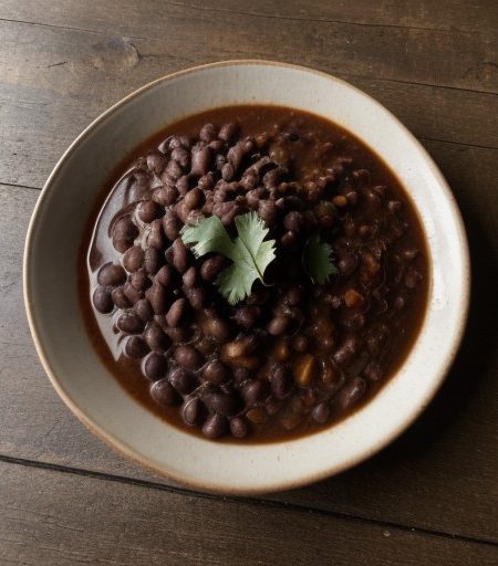 Vegetable Black Bean Chili recipe image