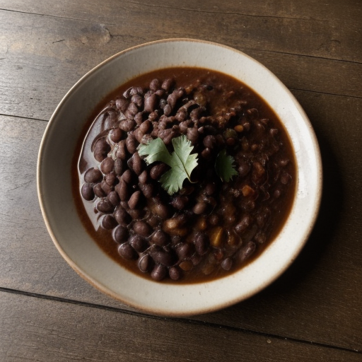 Vegetable Black Bean Chili recipe image
