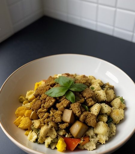 Vegetable Breakfast Scramble recipe image