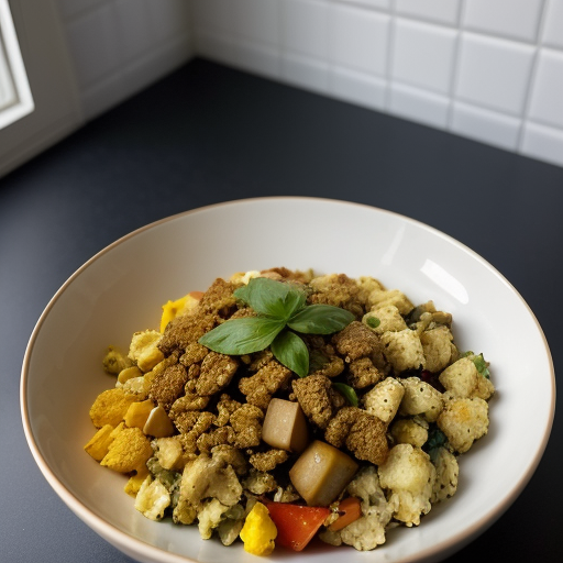 Vegetable Breakfast Scramble recipe image