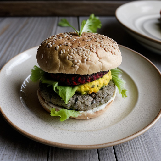 Vegetable Burger (From My Garden recipe image