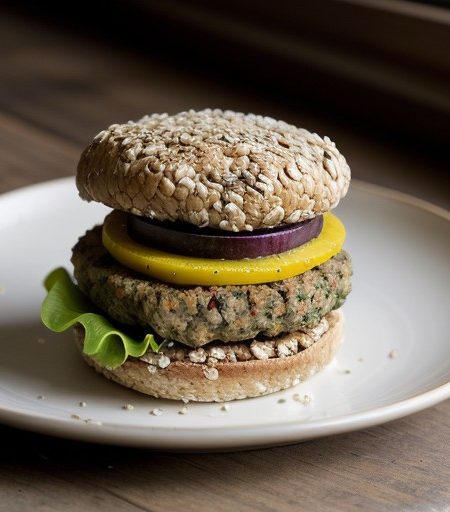 Vegetable Burgers recipe image