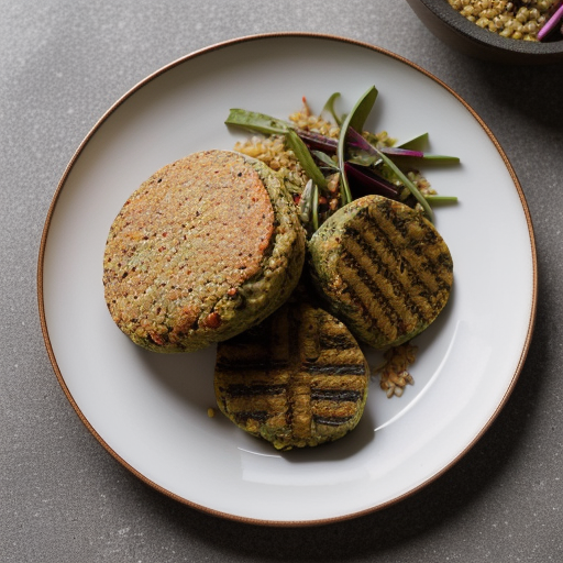 Vegetable Burgers (Welch recipe image