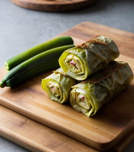 Vegetable Cabbage Rolls recipe image