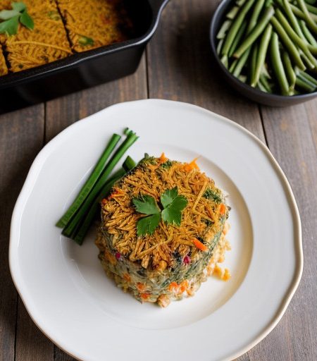 Vegetable Casserole With Cheese recipe image