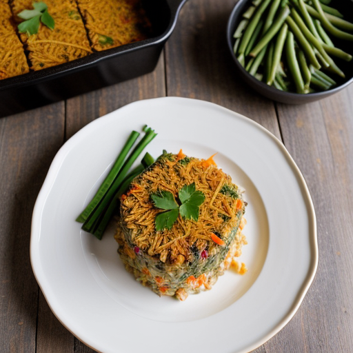 Vegetable Casserole With Cheese recipe image