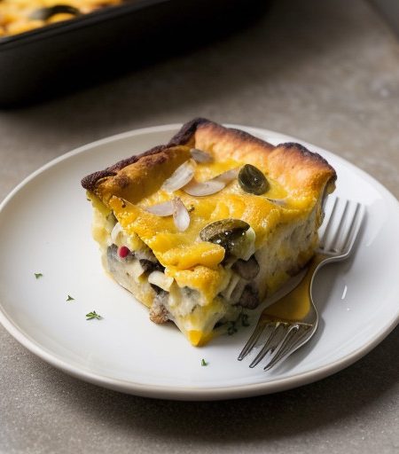 Vegetable & Cheese Strata recipe image