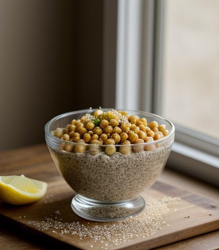 Vegetable Chick Pea Salad recipe image