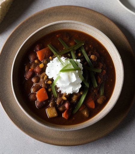 Vegetable Chili recipe image