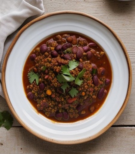 Vegetable Chili recipe image