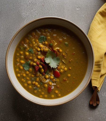 Vegetable Dahl Soup recipe image