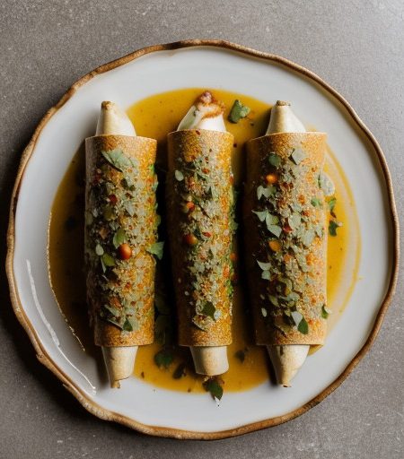 Vegetable Enchiladas recipe image