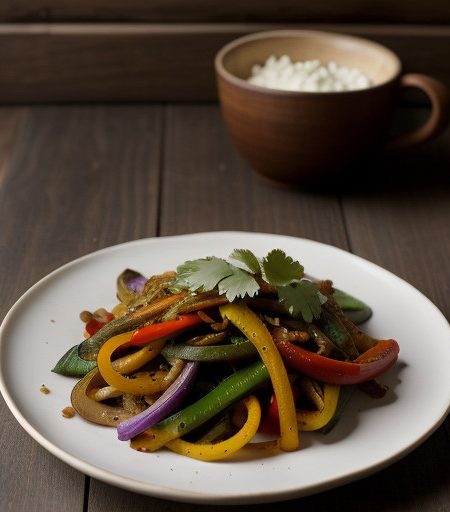 Vegetable Fajitas recipe image