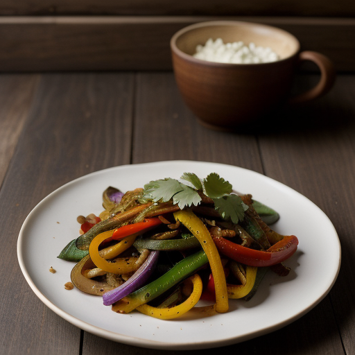 Vegetable Fajitas recipe image
