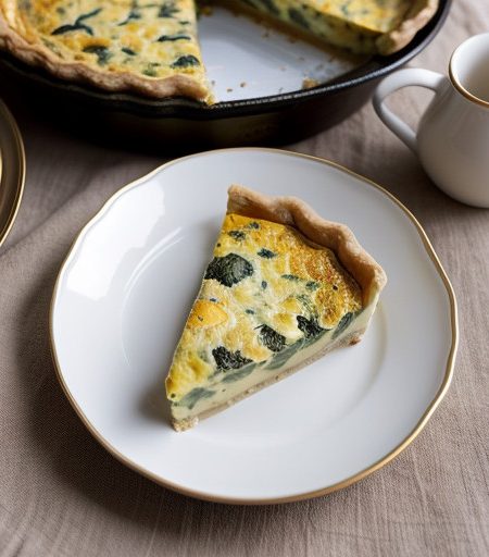 Vegetable & Herb Quiche recipe image
