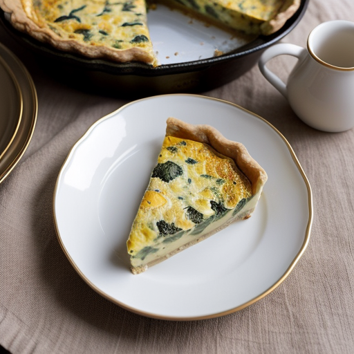 Vegetable & Herb Quiche recipe image
