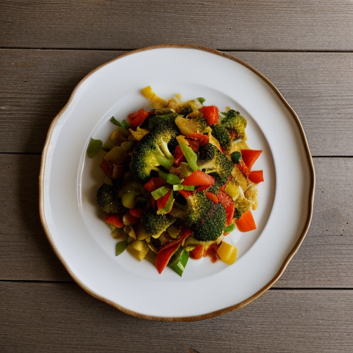 Vegetable Jalfrasie recipe image