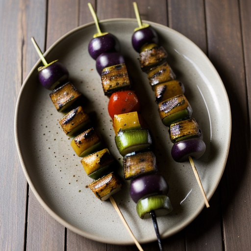Vegetable Kabobs recipe image