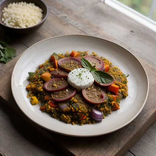 Vegetable Paella (Blanchard recipe image