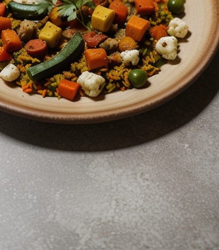 Vegetable Paella recipe image