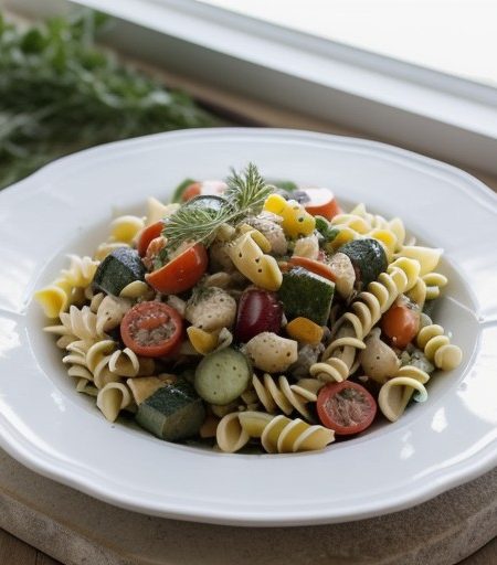 Vegetable Pasta Salad recipe image