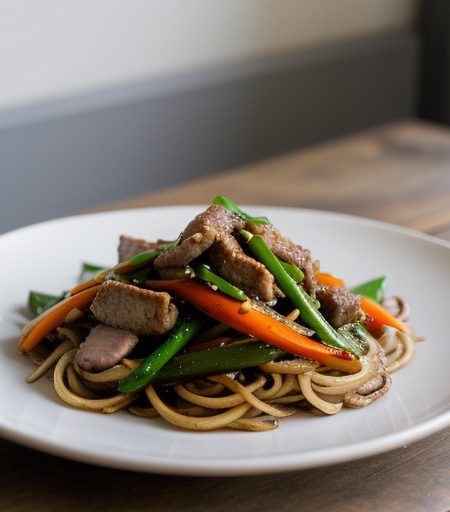 Vegetable Pork Stir-Fry recipe image