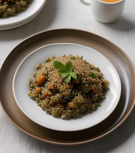 Vegetable Rice Pilaf recipe image