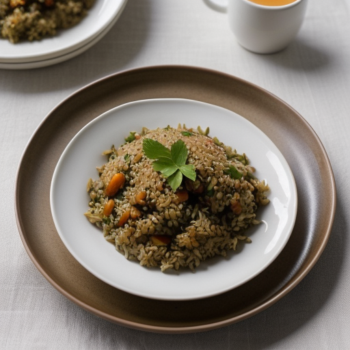 Vegetable Rice Pilaf recipe image