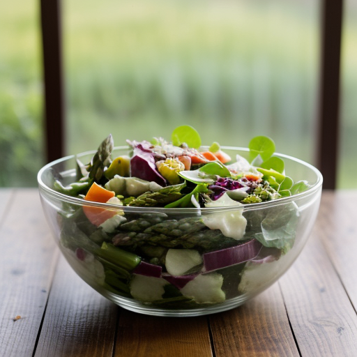 Vegetable Salad With Herbal Vinaigrette recipe image