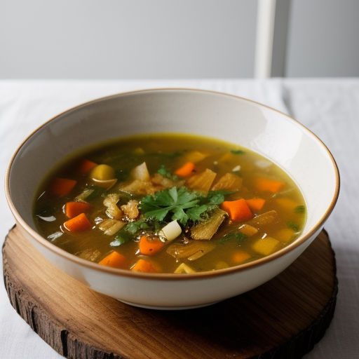 Vegetable Soup (Jung recipe image