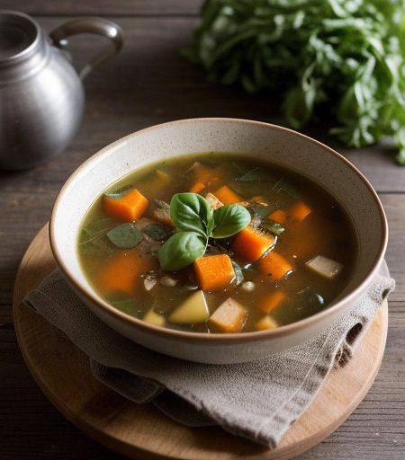 Vegetable Soup (Mcdougall recipe image