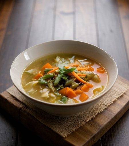 Vegetable Soup (Su Tsai Tang recipe image