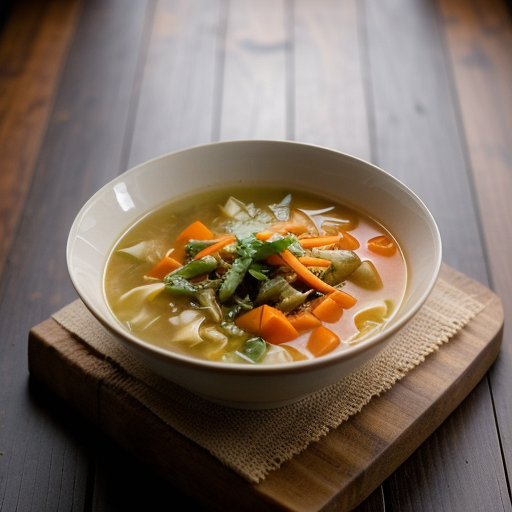 Vegetable Soup (Su Tsai Tang recipe image
