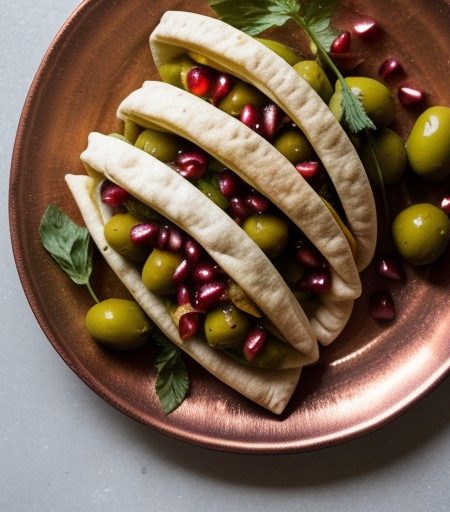 Vegetable Stuffed Pitas (7.5 PTS recipe image