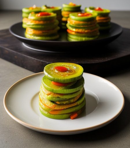 Vegetable Tortilla Stacks recipe image