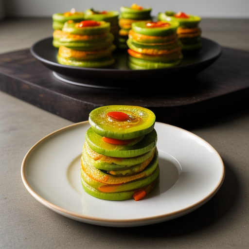 Vegetable Tortilla Stacks recipe image