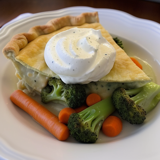 Vegetable and Chicken Pot Pie recipe image