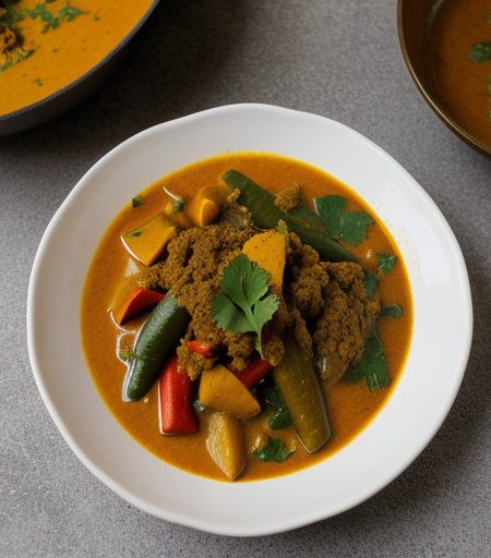 Vegetable and Coconut Curry recipe image