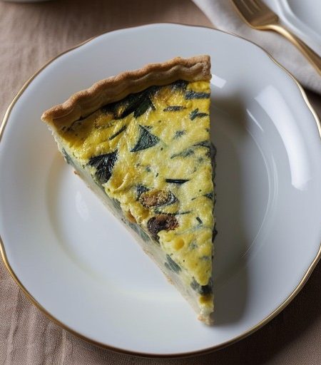 Vegetable and Herb Quiche recipe image