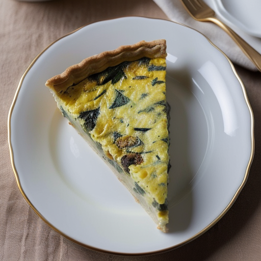 Vegetable and Herb Quiche recipe image