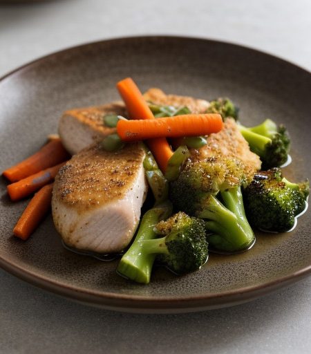 Vegetables With Chicken Breast (German recipe image