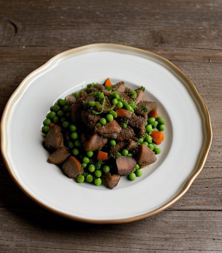 Vegetables With Chicken Liver & Gizzard recipe image