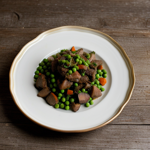 Vegetables With Chicken Liver & Gizzard recipe image