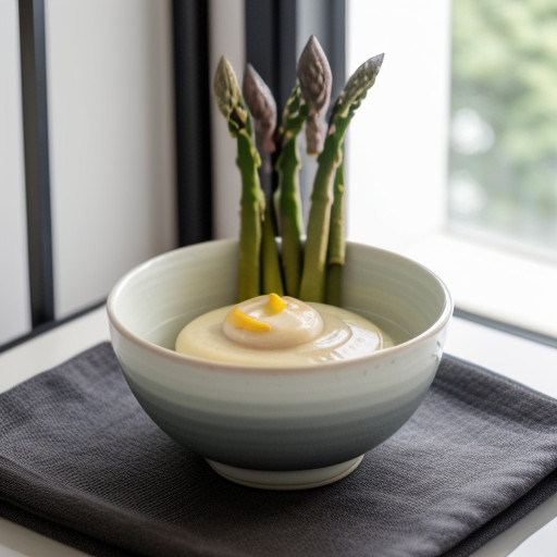 Vegetables With Miso Hollandaise Sauce recipe image