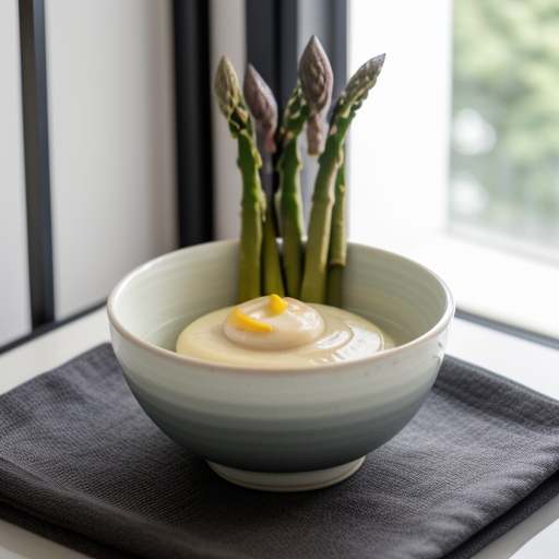 Vegetables With Miso Hollandaise Sauce recipe image