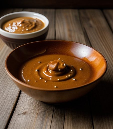 Vegetables With Peanut Sauce recipe image