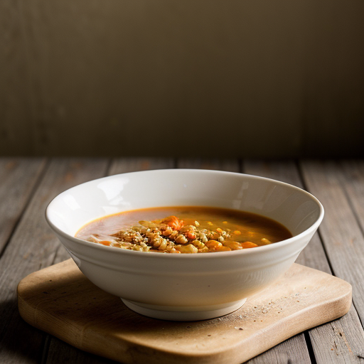 Vegetarian Barley-Vegetable Soup recipe image