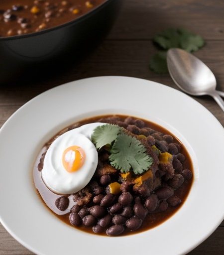 Vegetarian Black Bean Chili recipe image